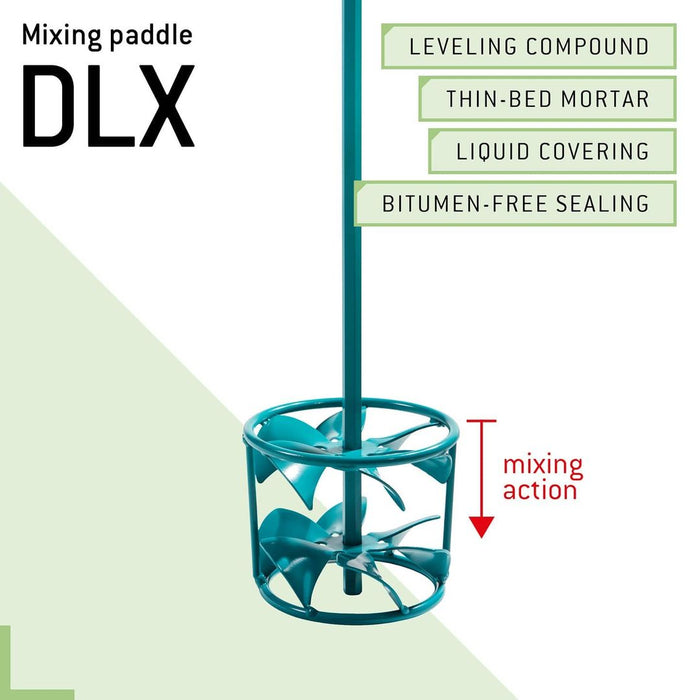 Collomix DLX Mixing Paddle for Levelling Compounds and Liquid Materials