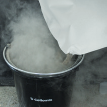 Collomix Dust.EX Dust Extractor Attachment when filling