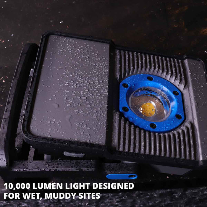 BrightLite 10000 heavy duty 10000 lumen cordless work light waterproof