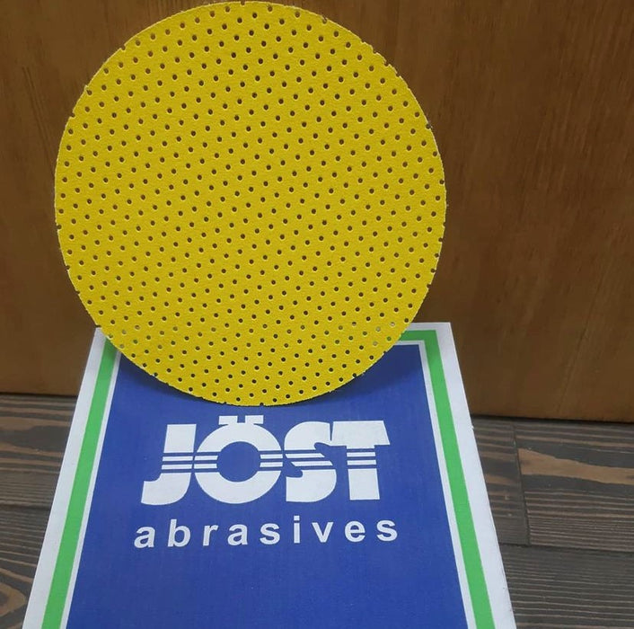 Jost useit® Superpad P Yellow Sanding Disc 375mm. A 40 - 220 Grit. (Pack of 10)