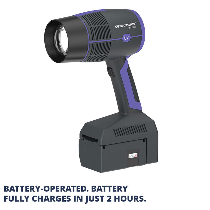 Scangrip UV Curing Light Gun battery operated