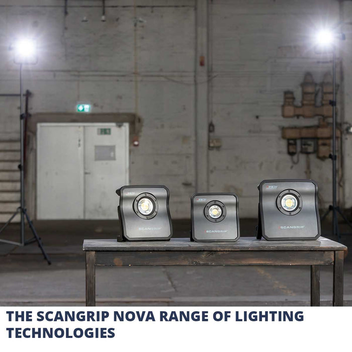 Scangrip NOVA 4 SPS. 4000 Lumen Cordless and Corded Hand-Held Floodlight
